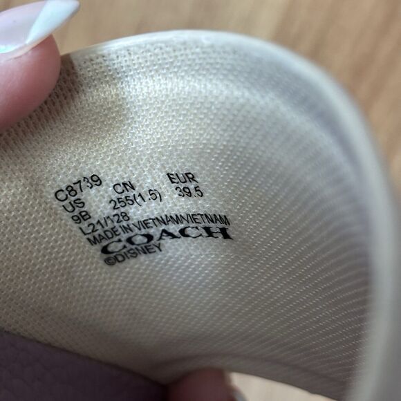 Coach x Disney Ltd Edition 50th Walt Disney World Slide Sandals Women’s Size 9 - Picture 8 of 10